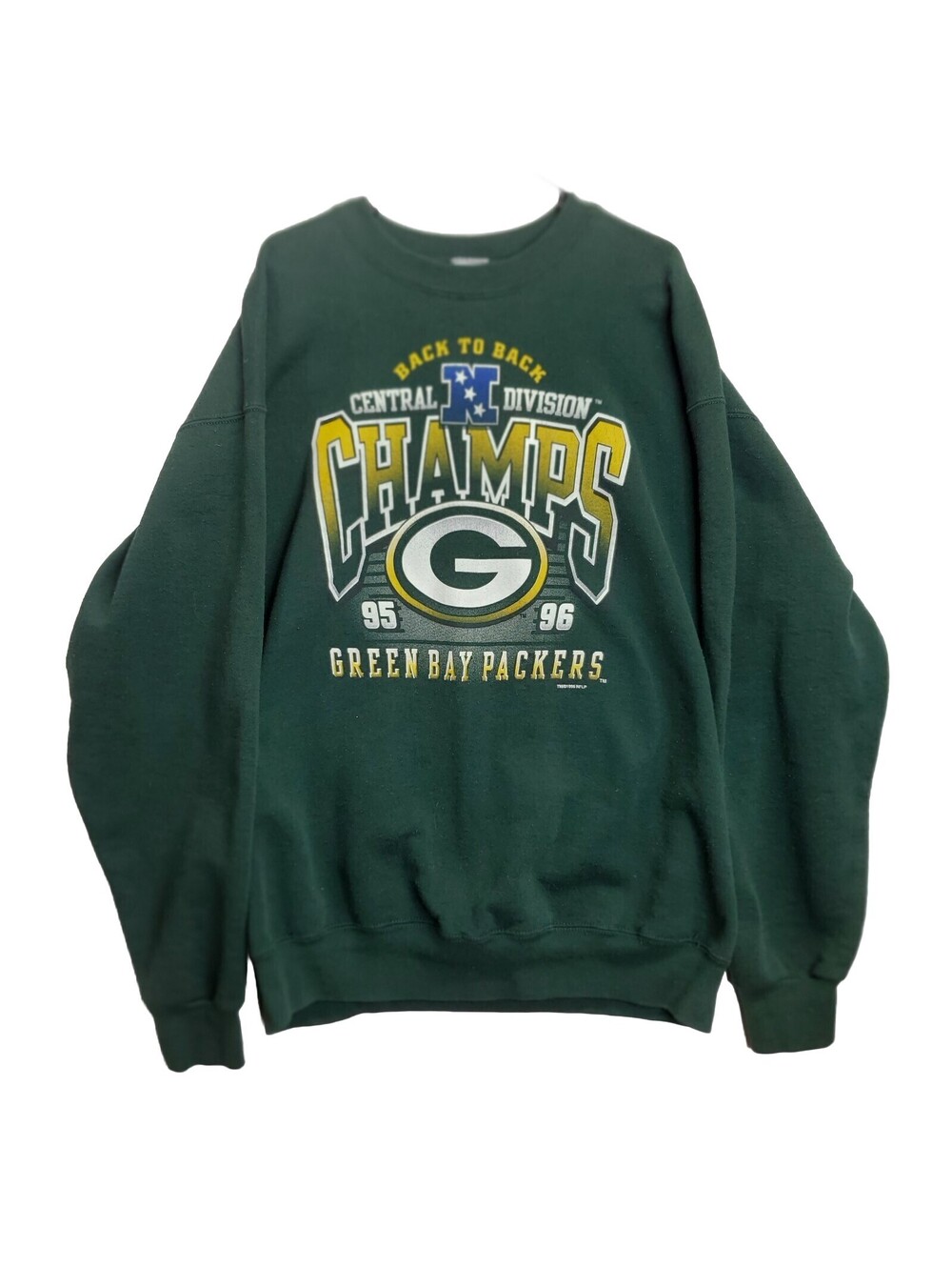 Pro Player Green Bay Packers 1996 Central Division Sweatshirt Men's XXL